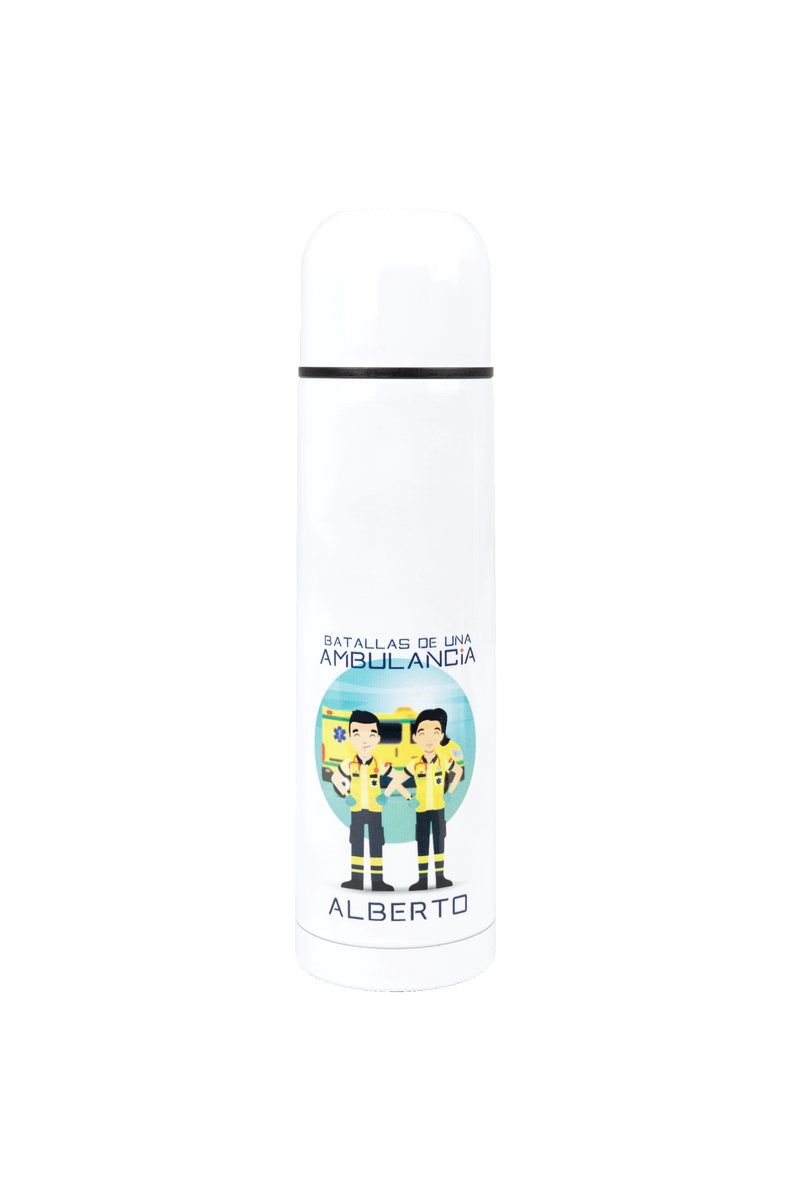 Printed thermos - @battlesofambulance-zoom-