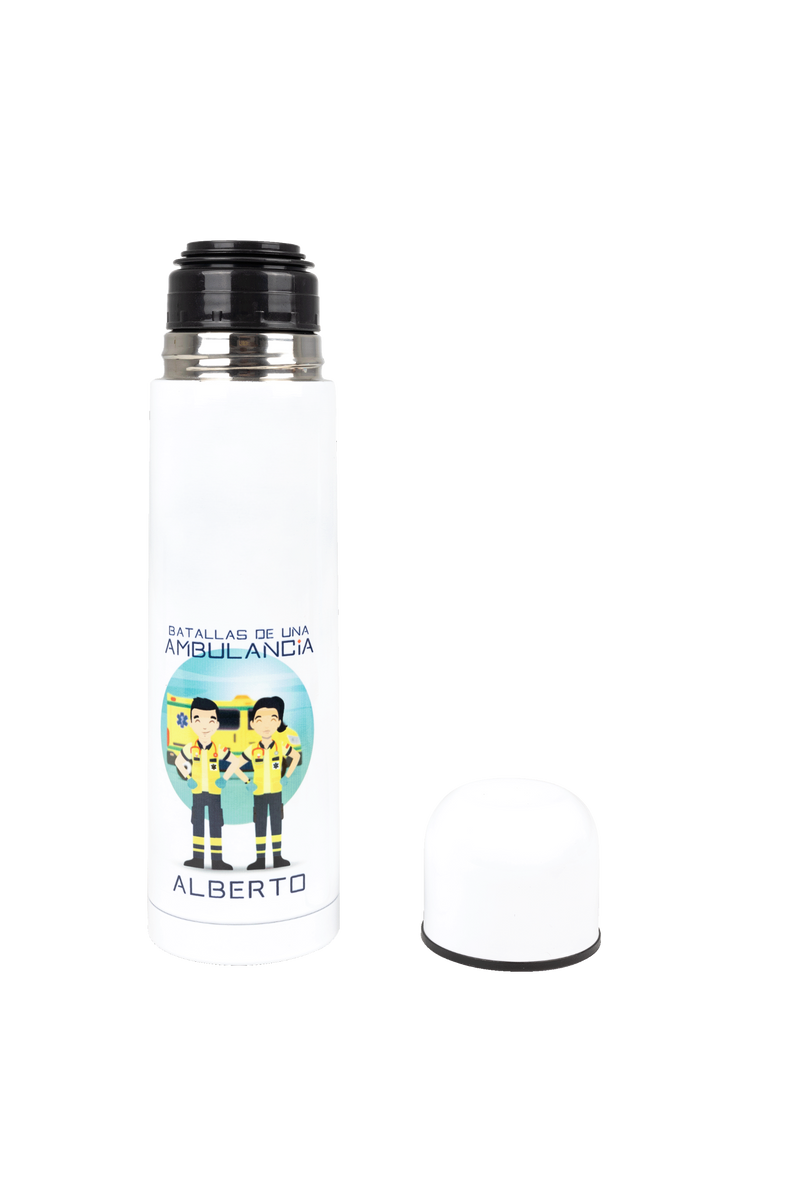 Printed thermos - @battlesofambulance-zoom-