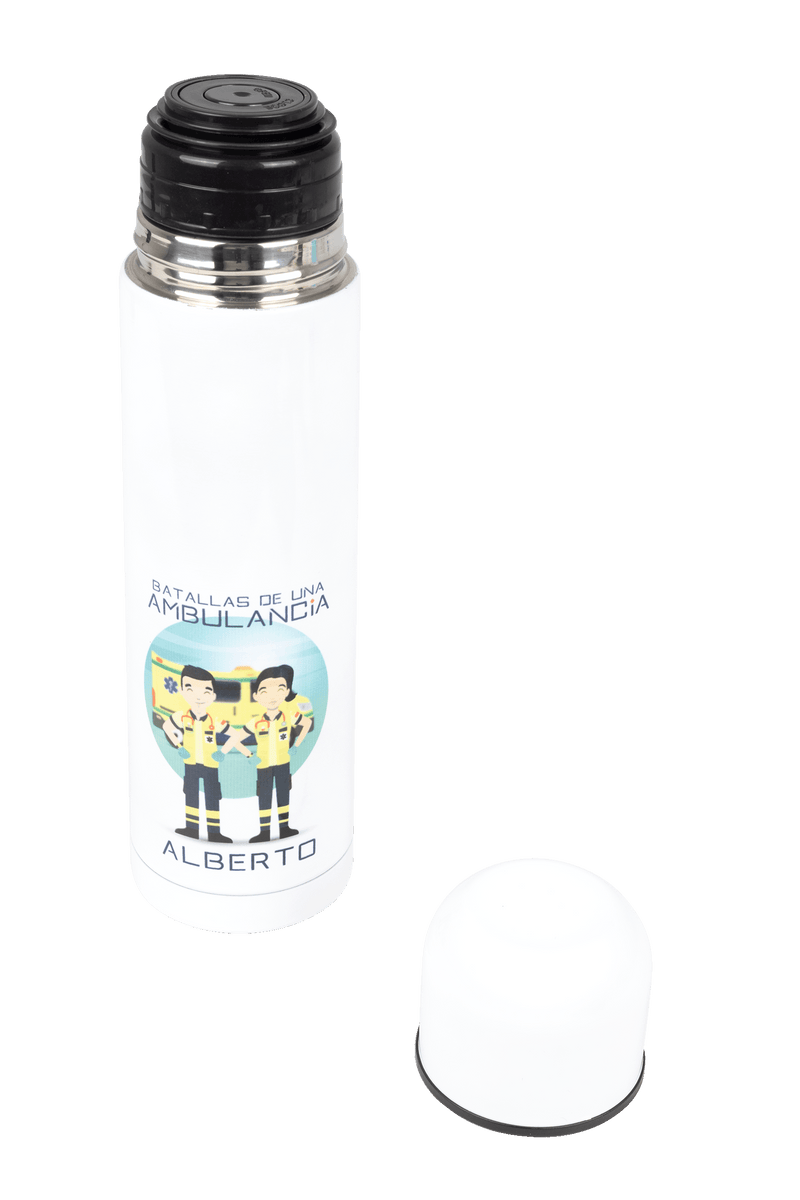 Printed thermos - @battlesofambulance-zoom-