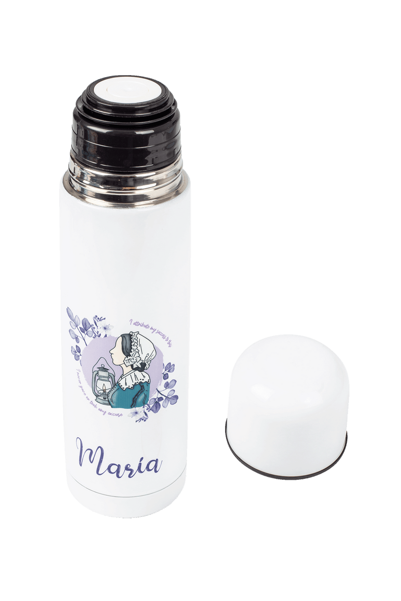 Customizable printed thermos - Nightingale @elartedecuidar_-zoom-