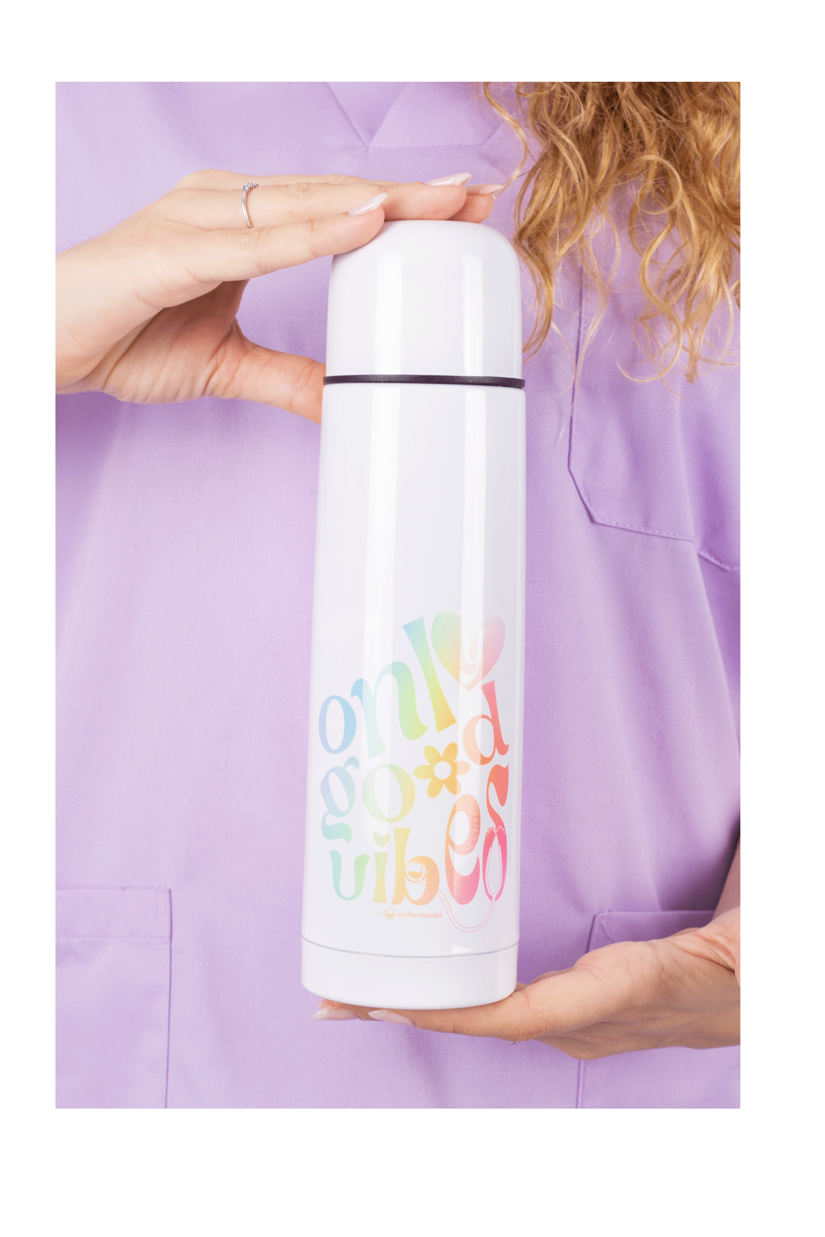 Thermos printed - Good Vibes-zoom-2