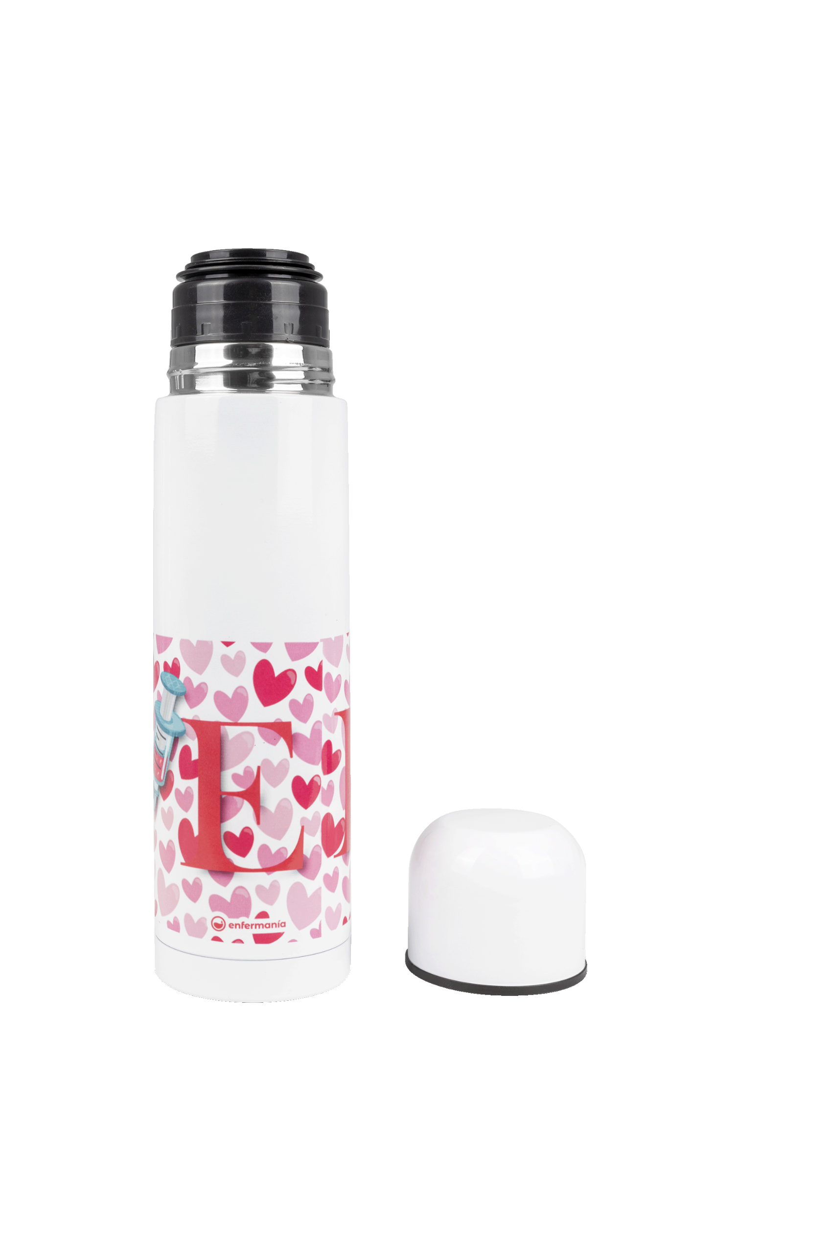 Printed Thermos - Hearts-zoom-3