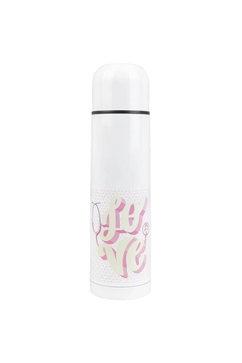 Printed Thermos - Love-zoom-