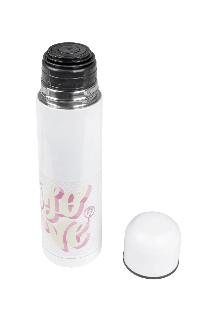 Printed Thermos - Love-zoom-