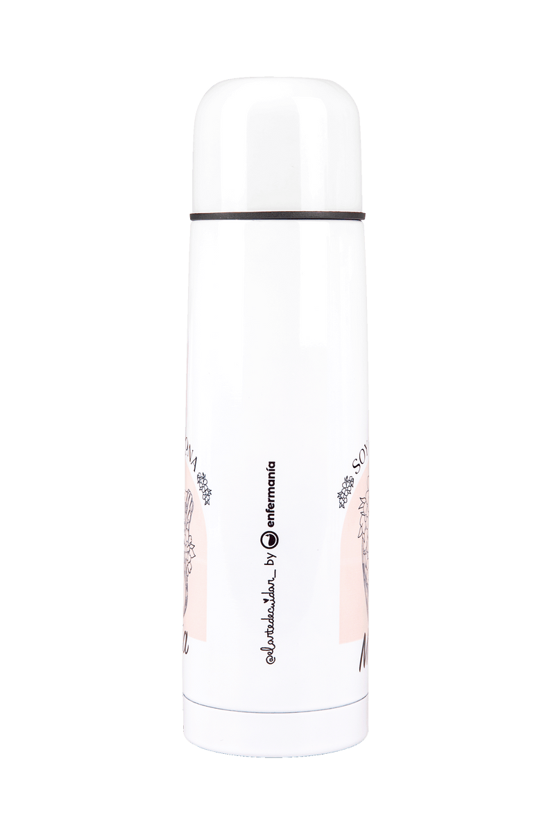 Customizable printed thermos - I'm a midwife @elartedecuidar-zoom-