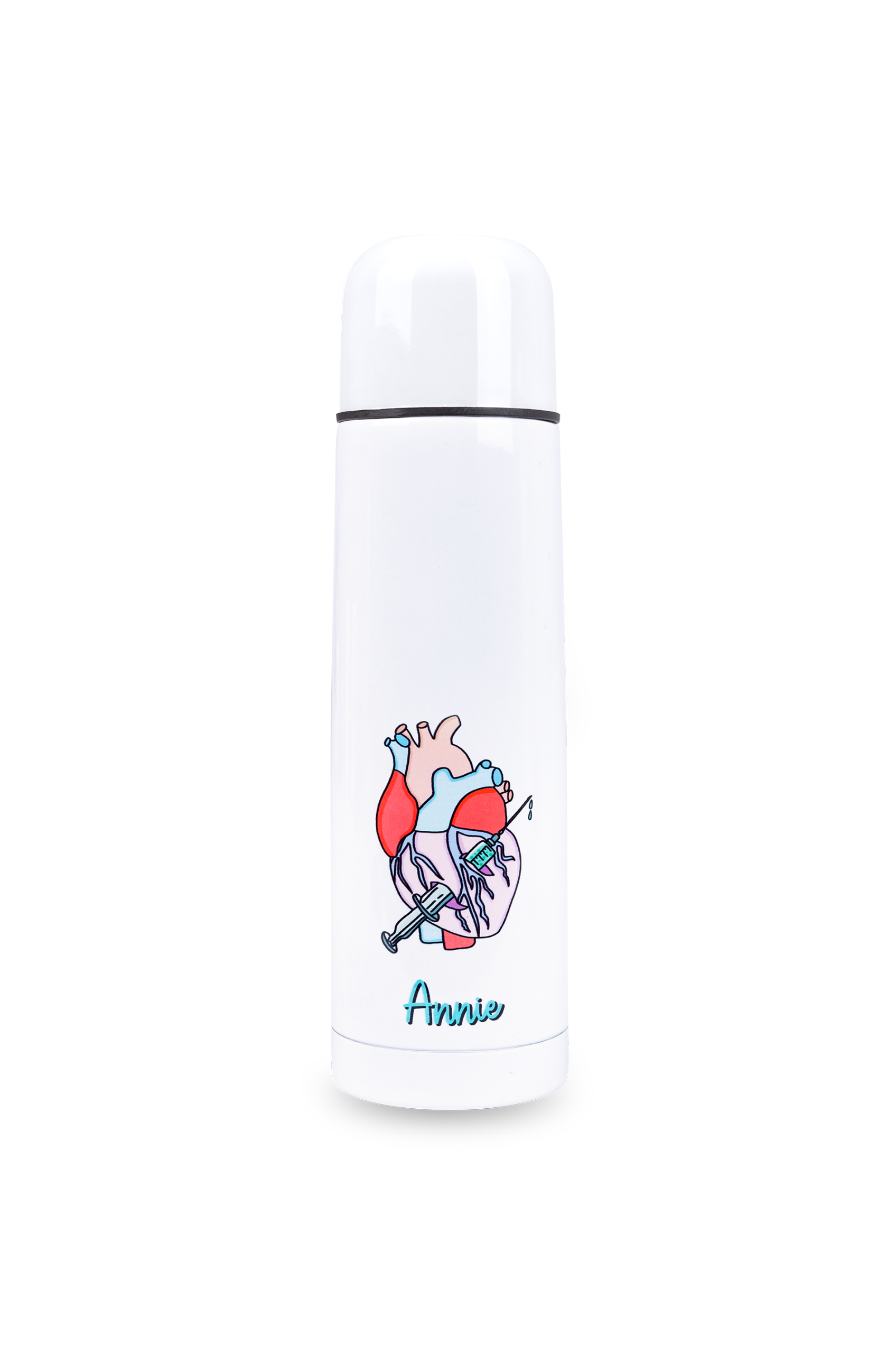 Customizable printed thermos - Rebelheart @anni.ghtingale-zoom-1