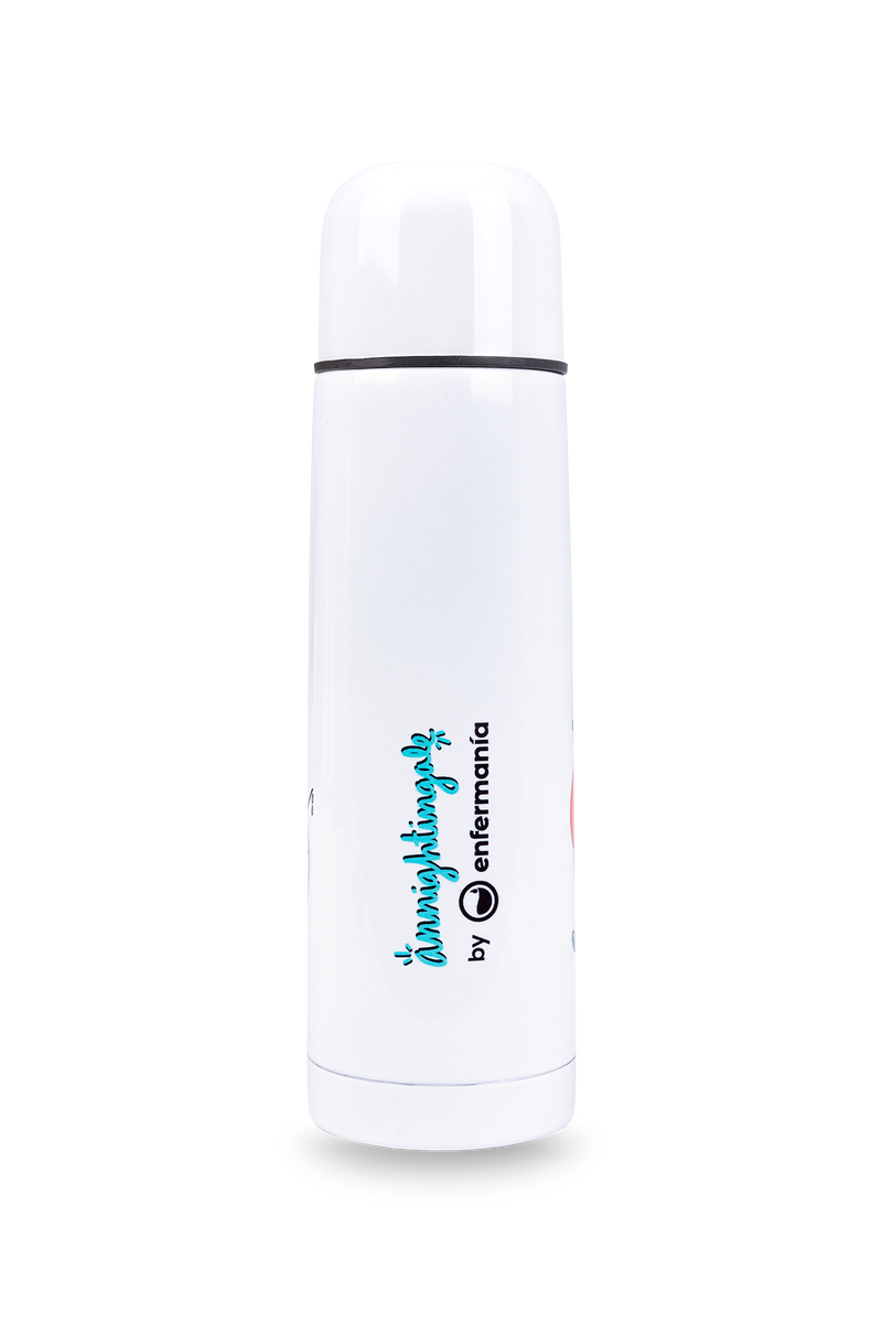 Customizable printed thermos - Rebelheart @anni.ghtingale-zoom-