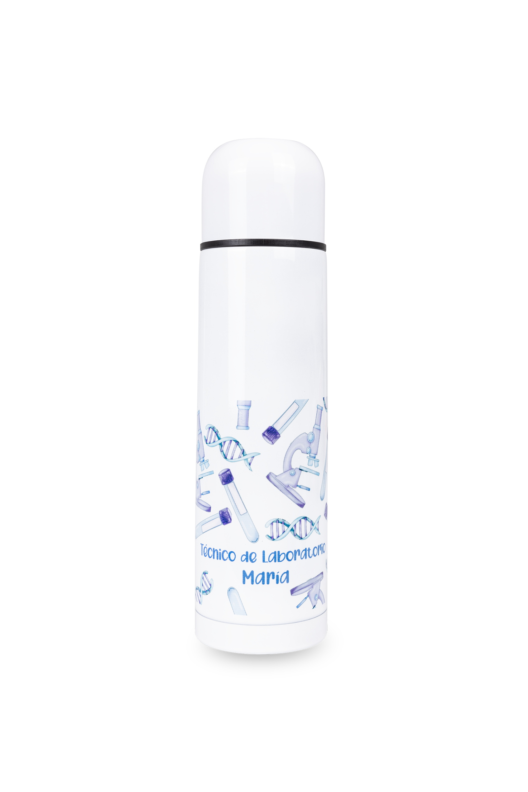 Thermos stamping - Laboratory technician @elartedecuidar