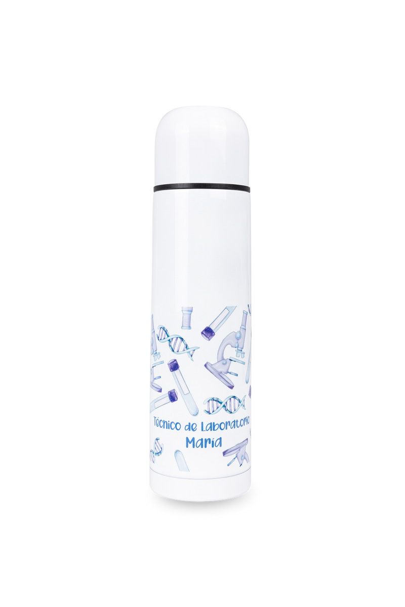Thermos stamping - Laboratory technician @elartedecuidar-zoom-
