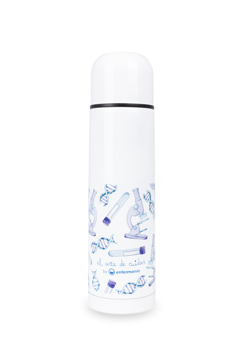Thermos stamping - Laboratory technician @elartedecuidar-zoom-