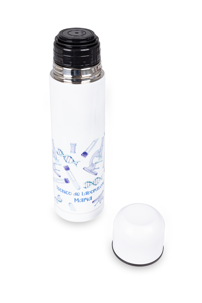 Thermos stamping - Laboratory technician @elartedecuidar-zoom-