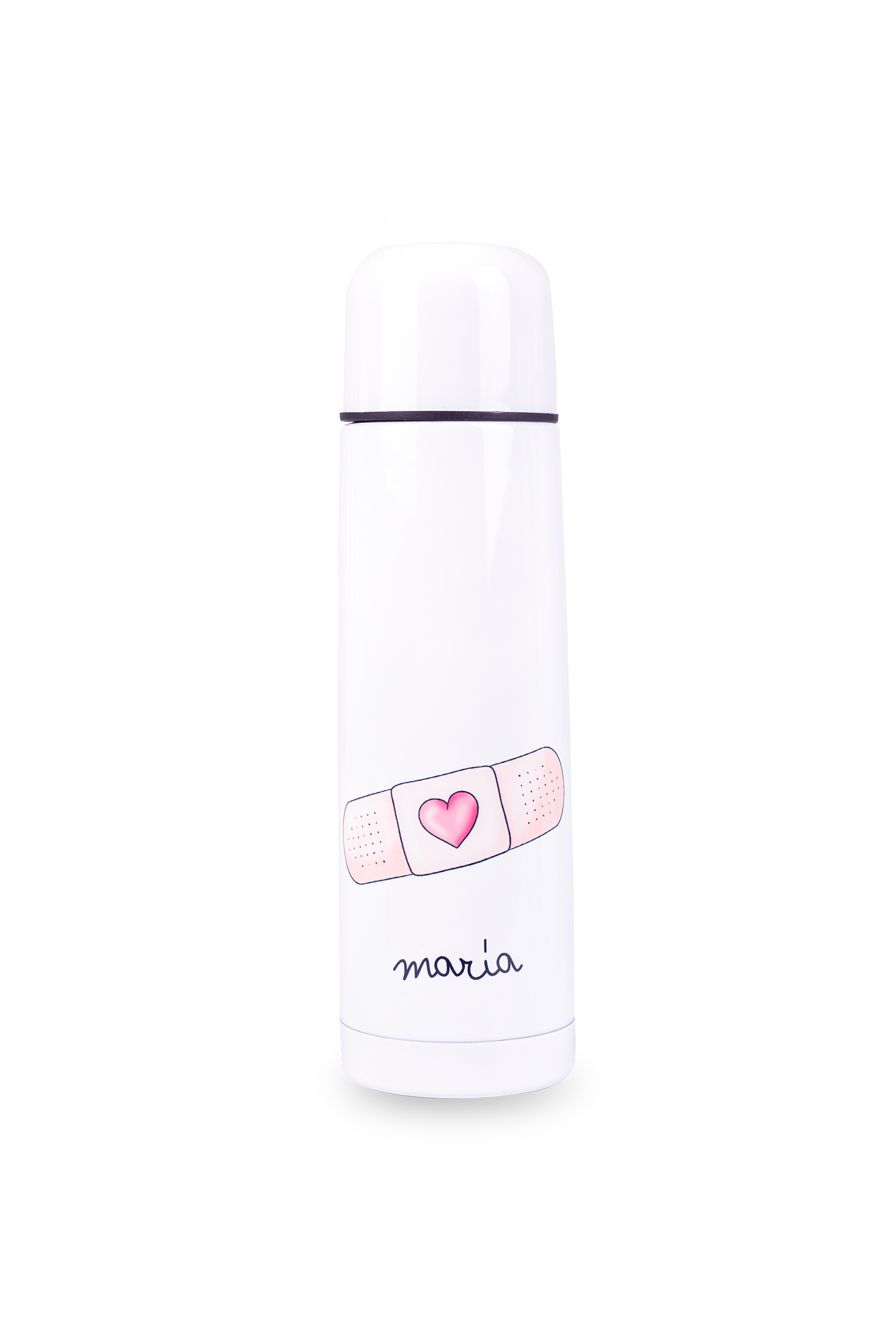 Customizable printed thermos - Band-Aid @elartedecuidar_-1