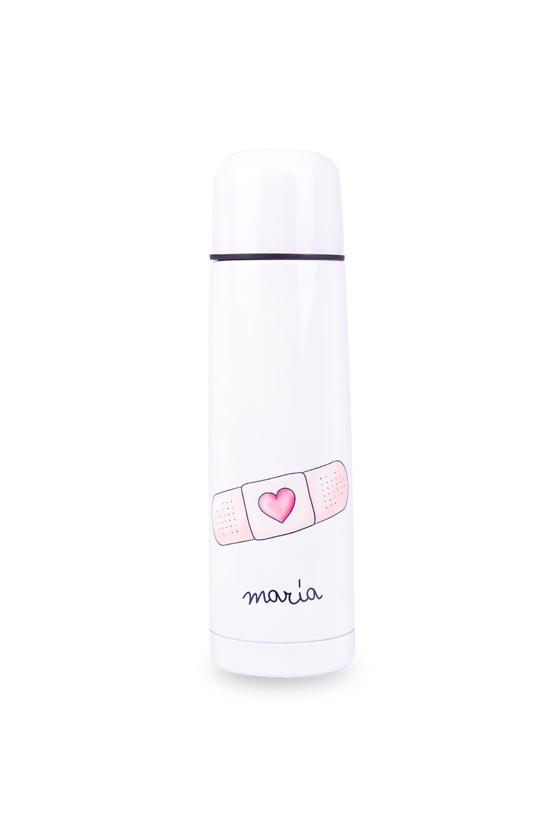 Customizable printed thermos - Band-Aid @elartedecuidar_-zoom-