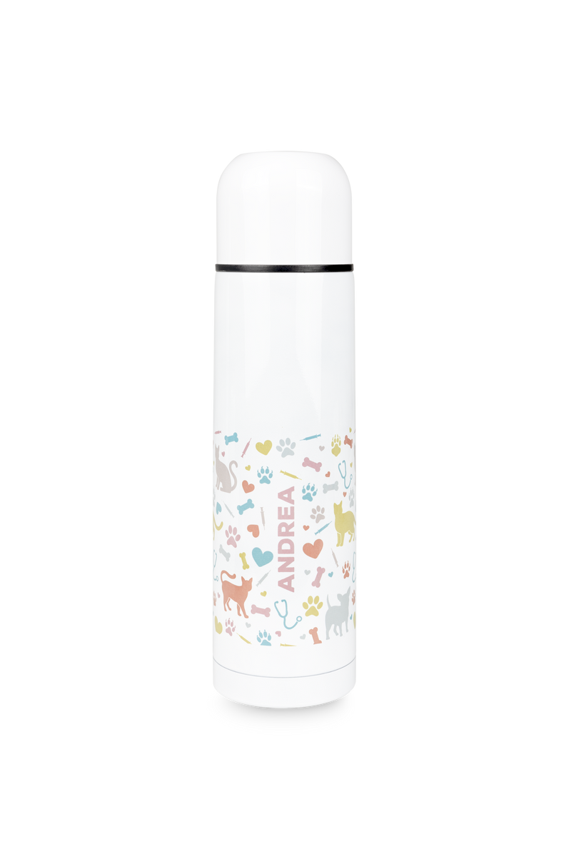 Customizable printed thermos - Vets Collection-zoom-