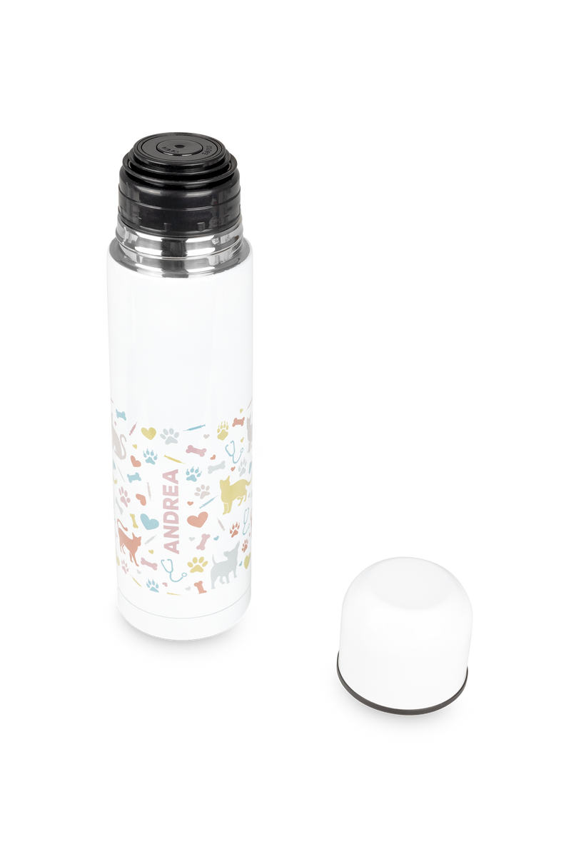Customizable printed thermos - Vets Collection-zoom-