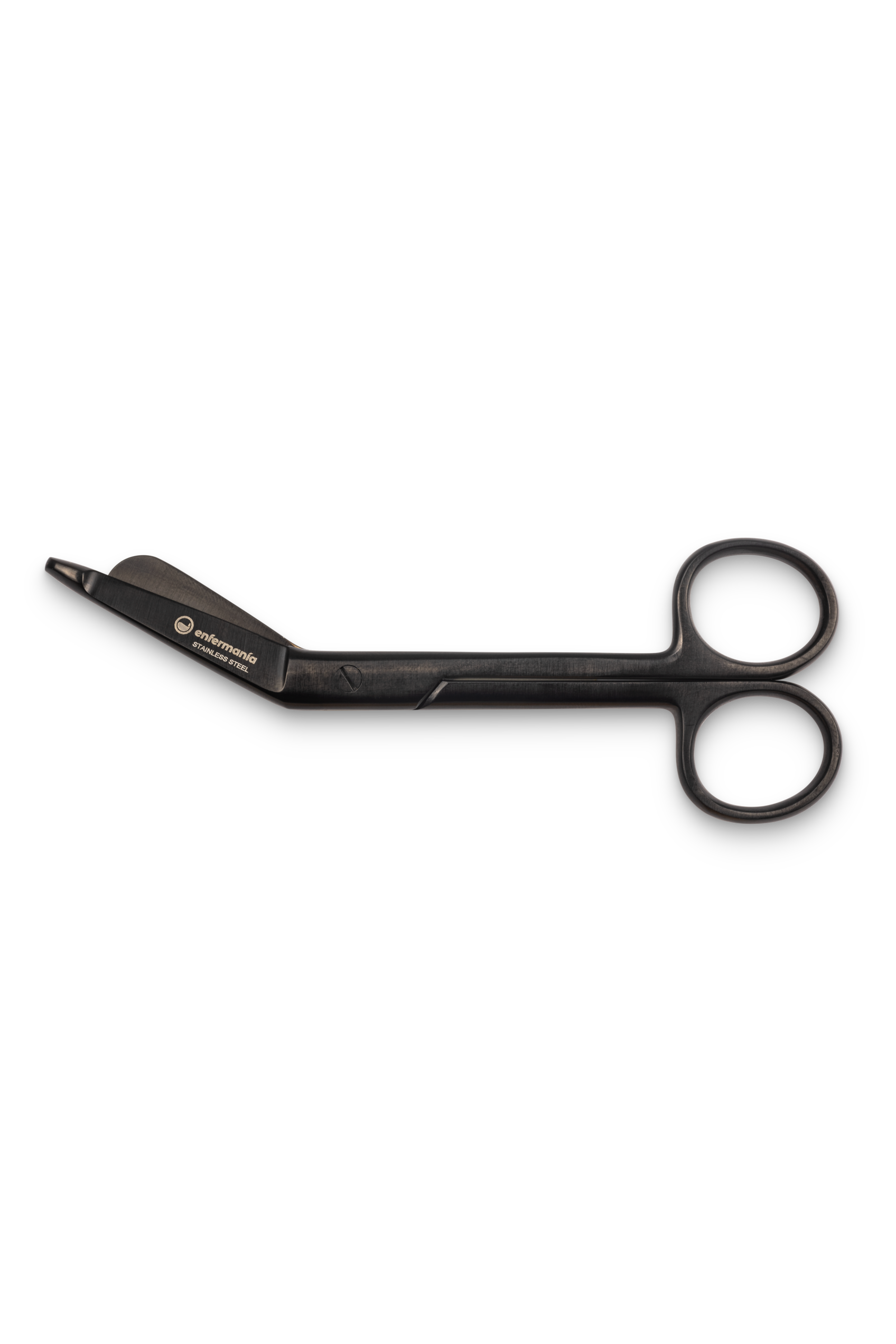 Matte black bandage scissors-2