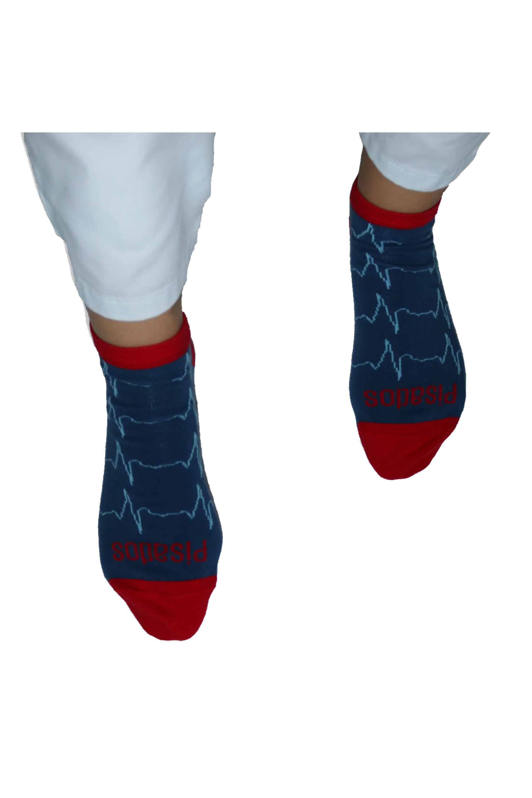 Printed Ankle Socks - Pulsations-2