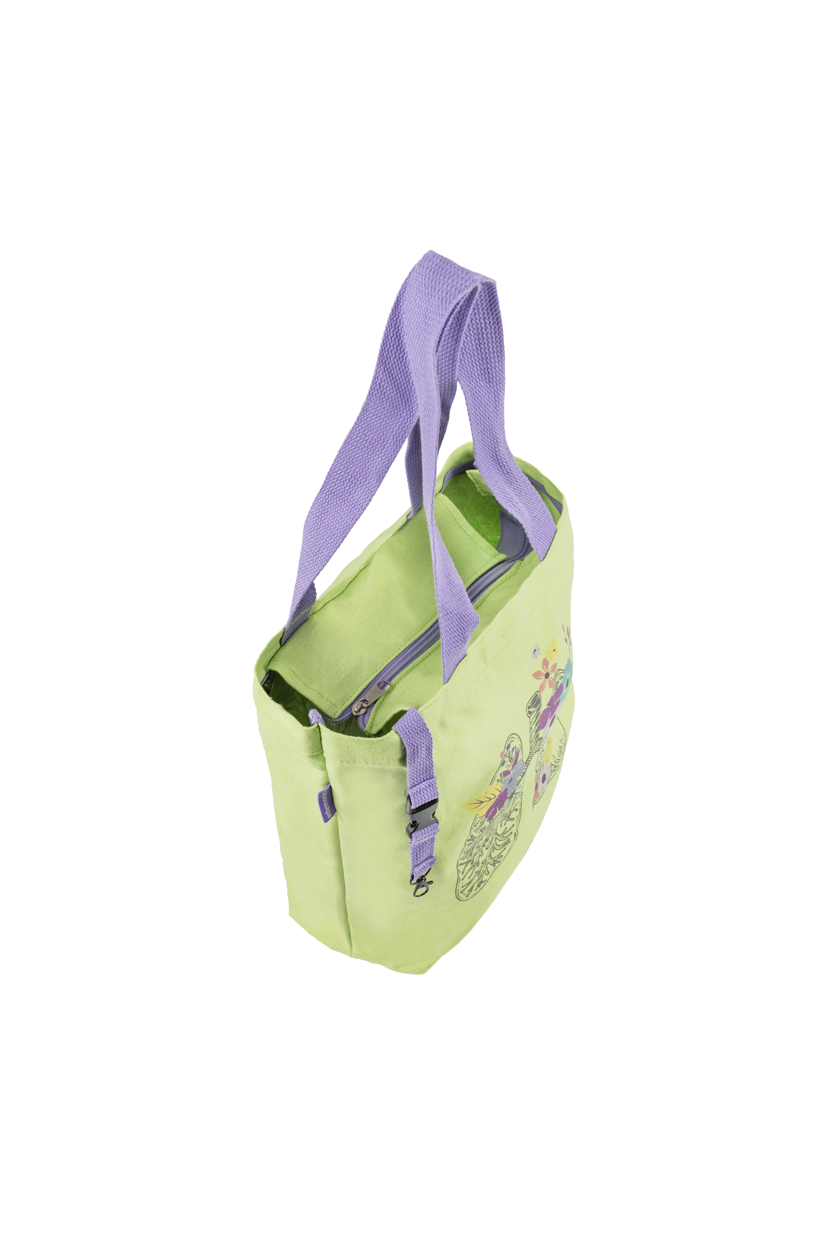 Saco de algodão estampado - órgãos-10