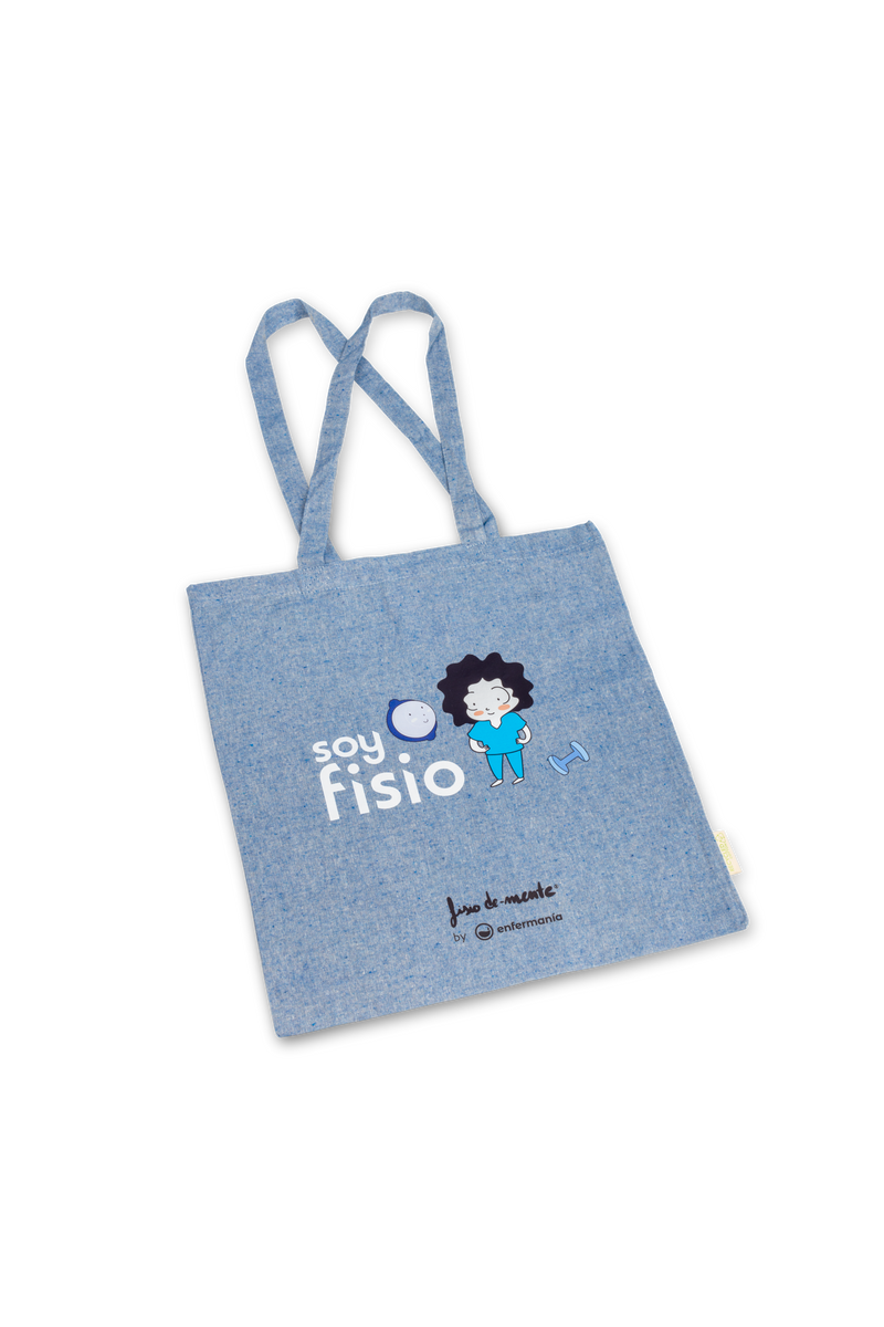 Blue Tote Bag for Physiotherapists – Colab physiode_mente-zoom-