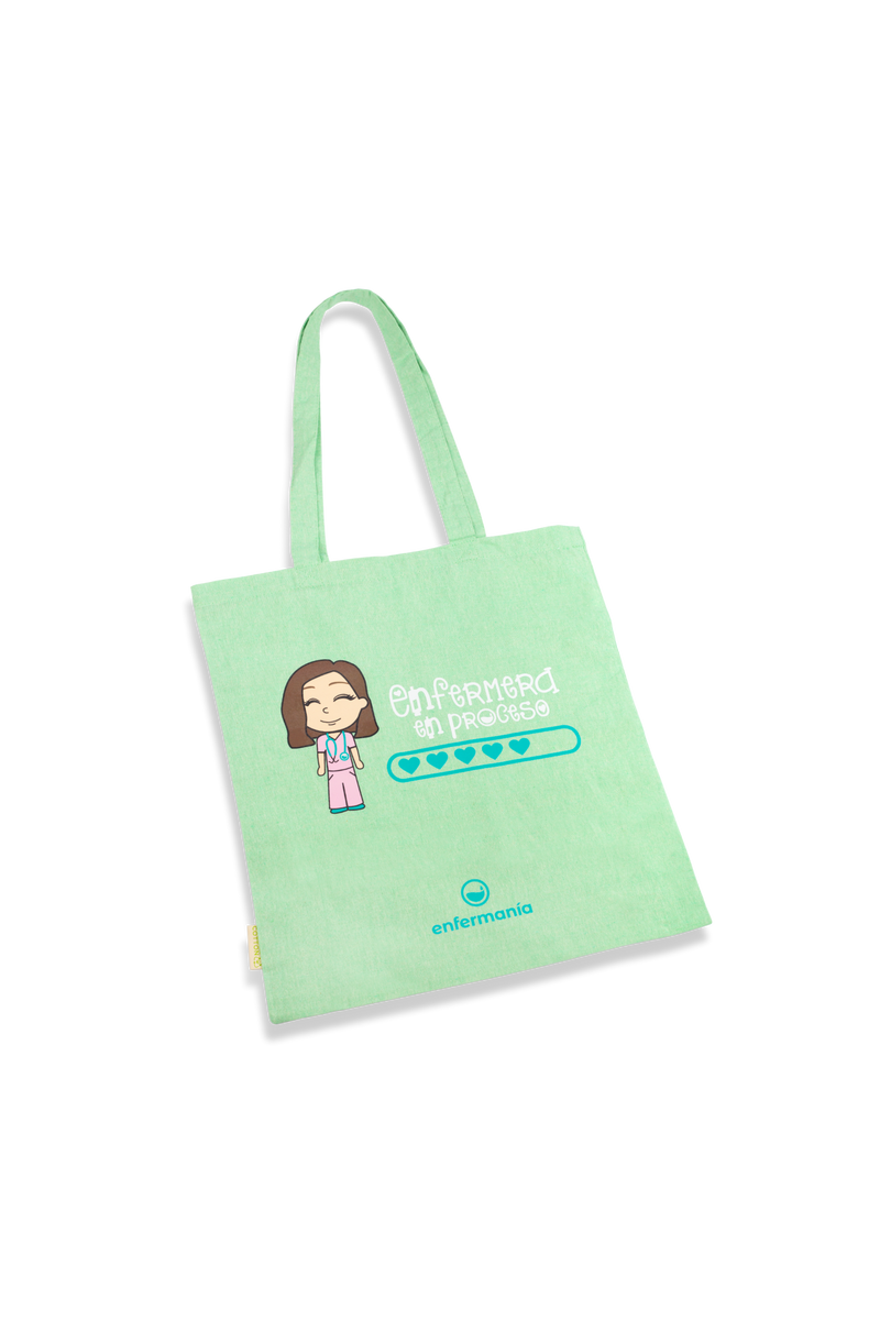 Nurse Tote Bag - Mint -zoom-