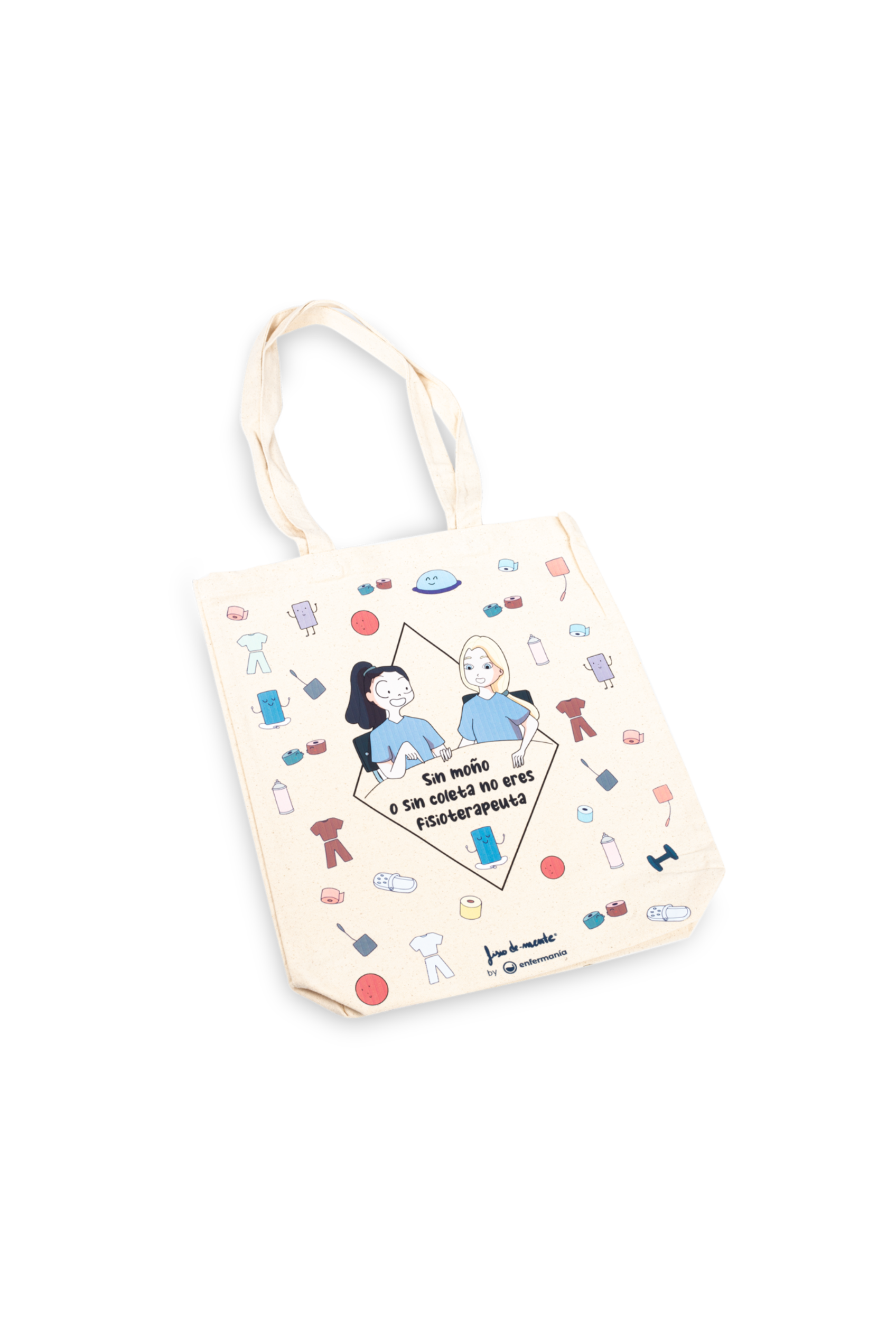 Natural cotton tote bag - Are you a physiotherapist? -zoom-1