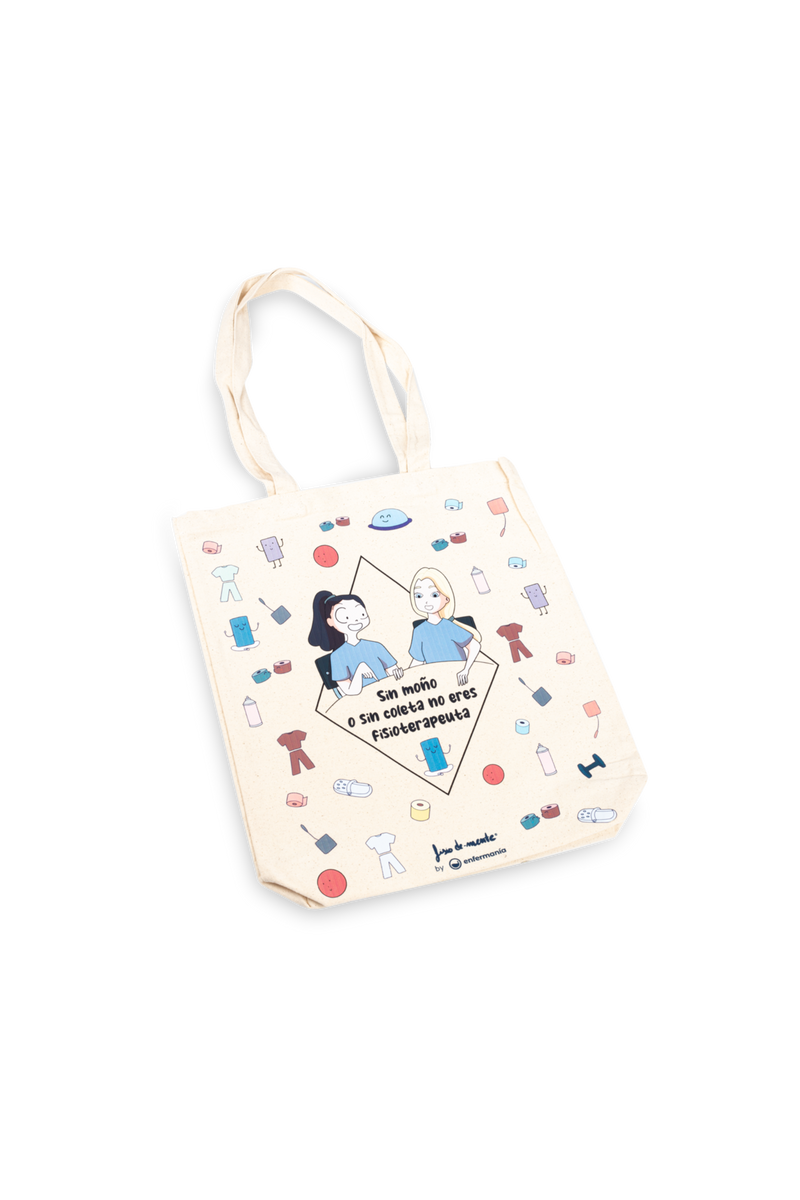 Natural cotton tote bag - Are you a physiotherapist? -zoom-