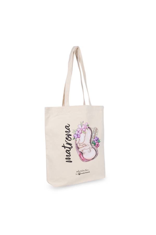 Saco de Pano Matrona Vida – Bolsa de Algodão Orgânico @elartedecuidar
