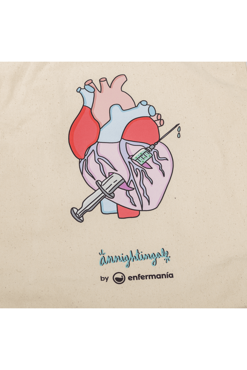 Mala de Pano Rebelheart @anni.ghtingale – Saco de Algodão Orgânico para Enfermagem-zoom-