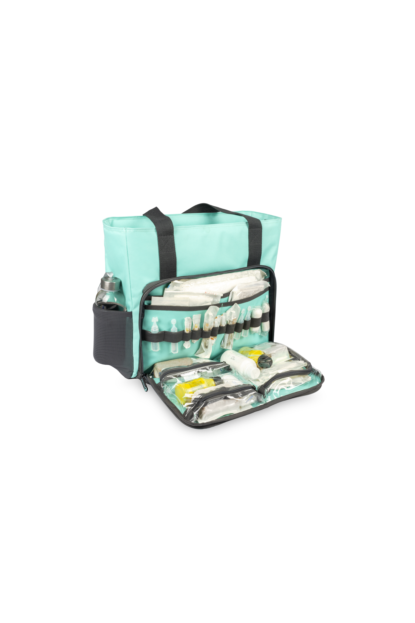 Technical tote for home visits - Sweet mint-zoom-4