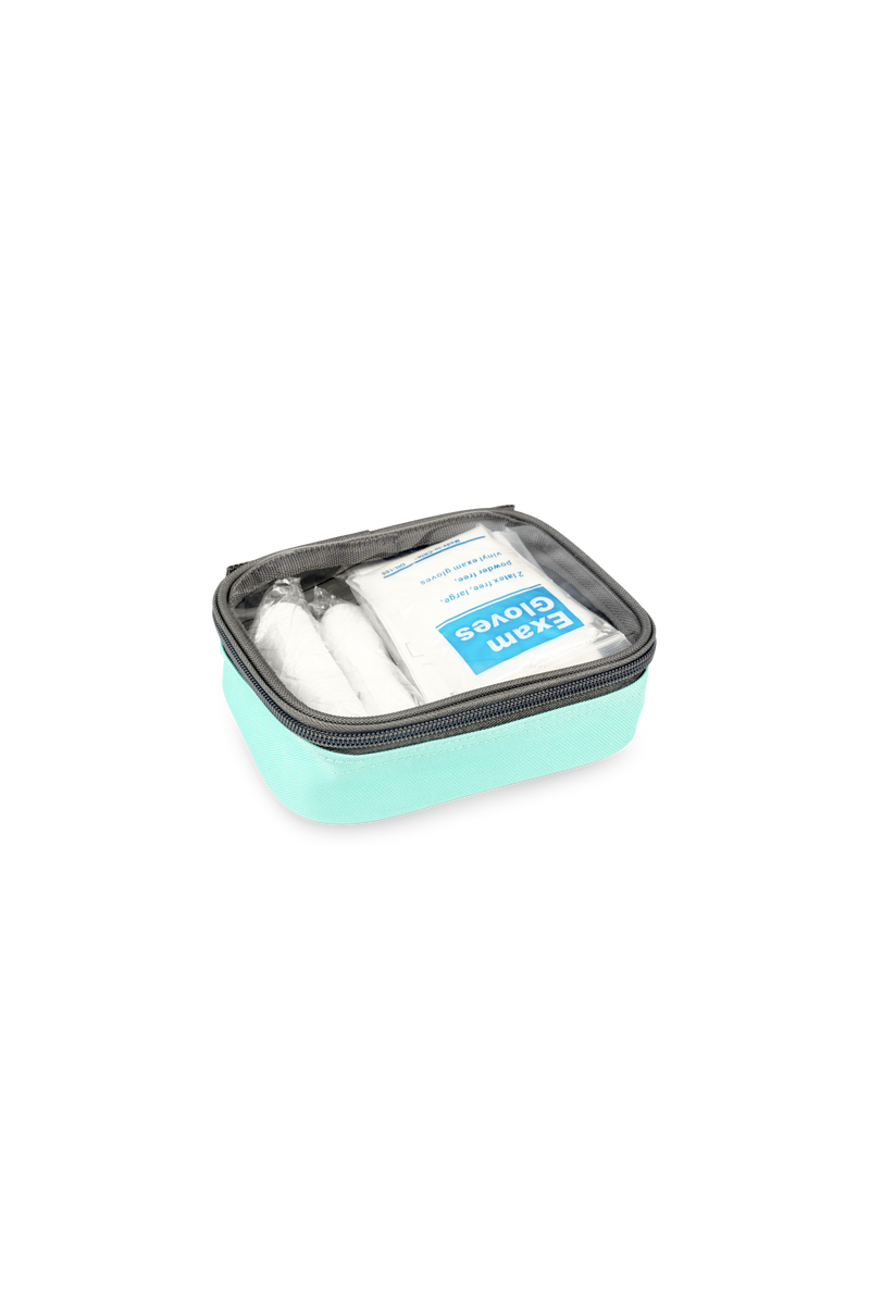 Technical tote for home visits - Sweet mint-zoom-