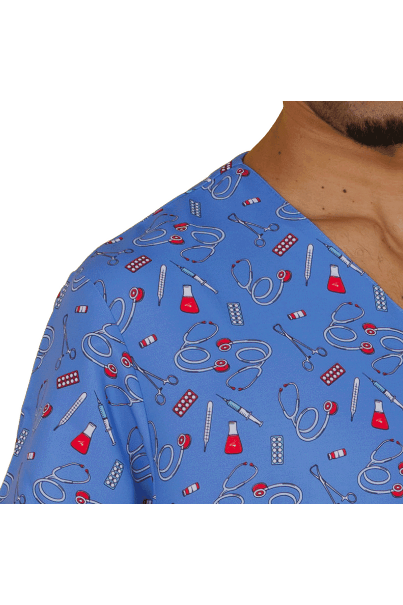 MICROFIBER BLUSON - MEDICAL SYMBOLS -zoom-