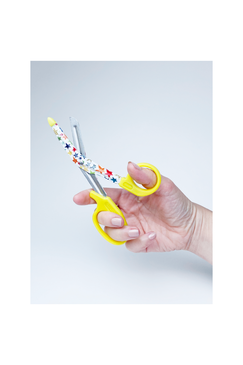 Clothing/bandage cutting scissors - Stars-zoom-