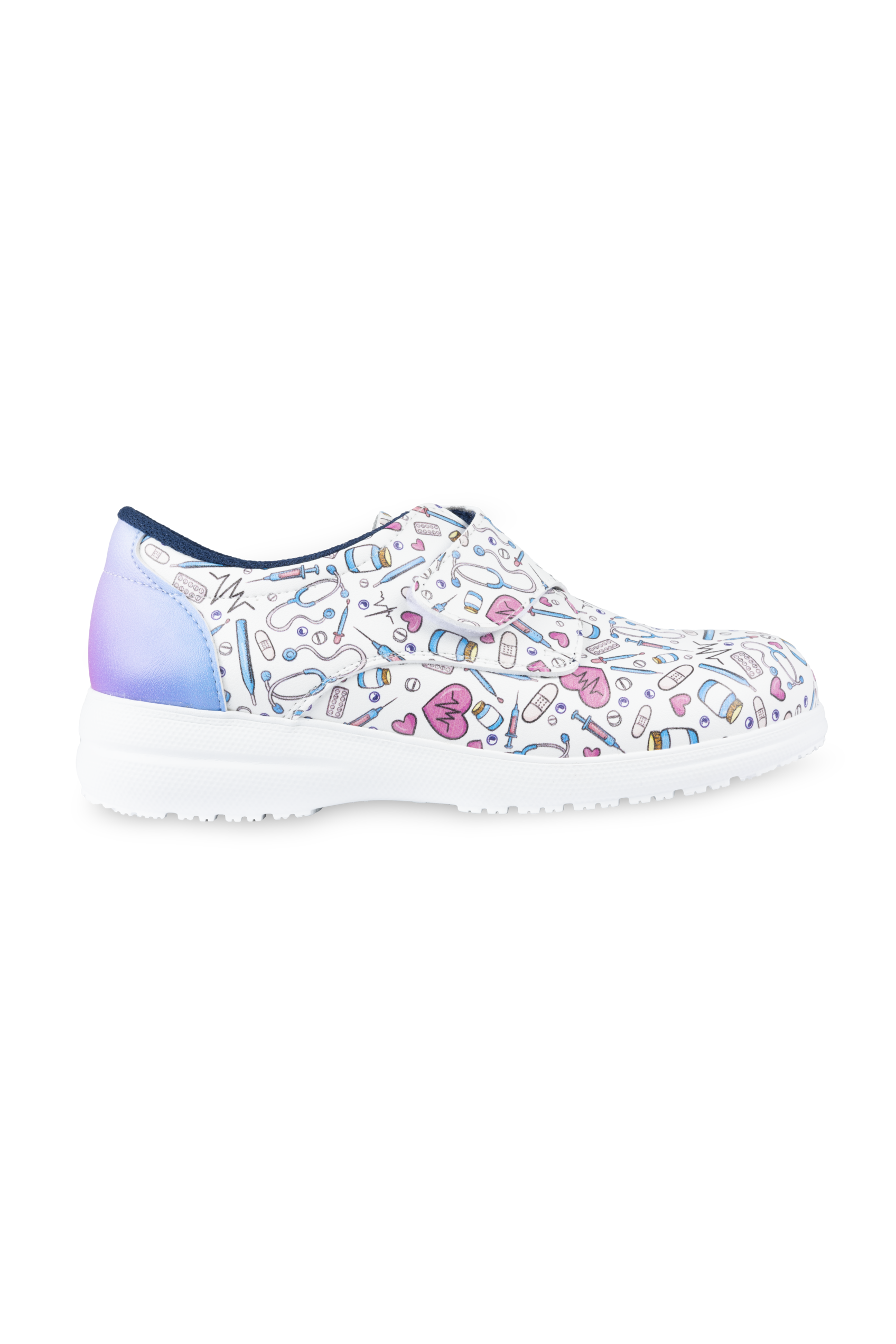 Vegan leather shoe with velcro closure - Colorful Collection-2