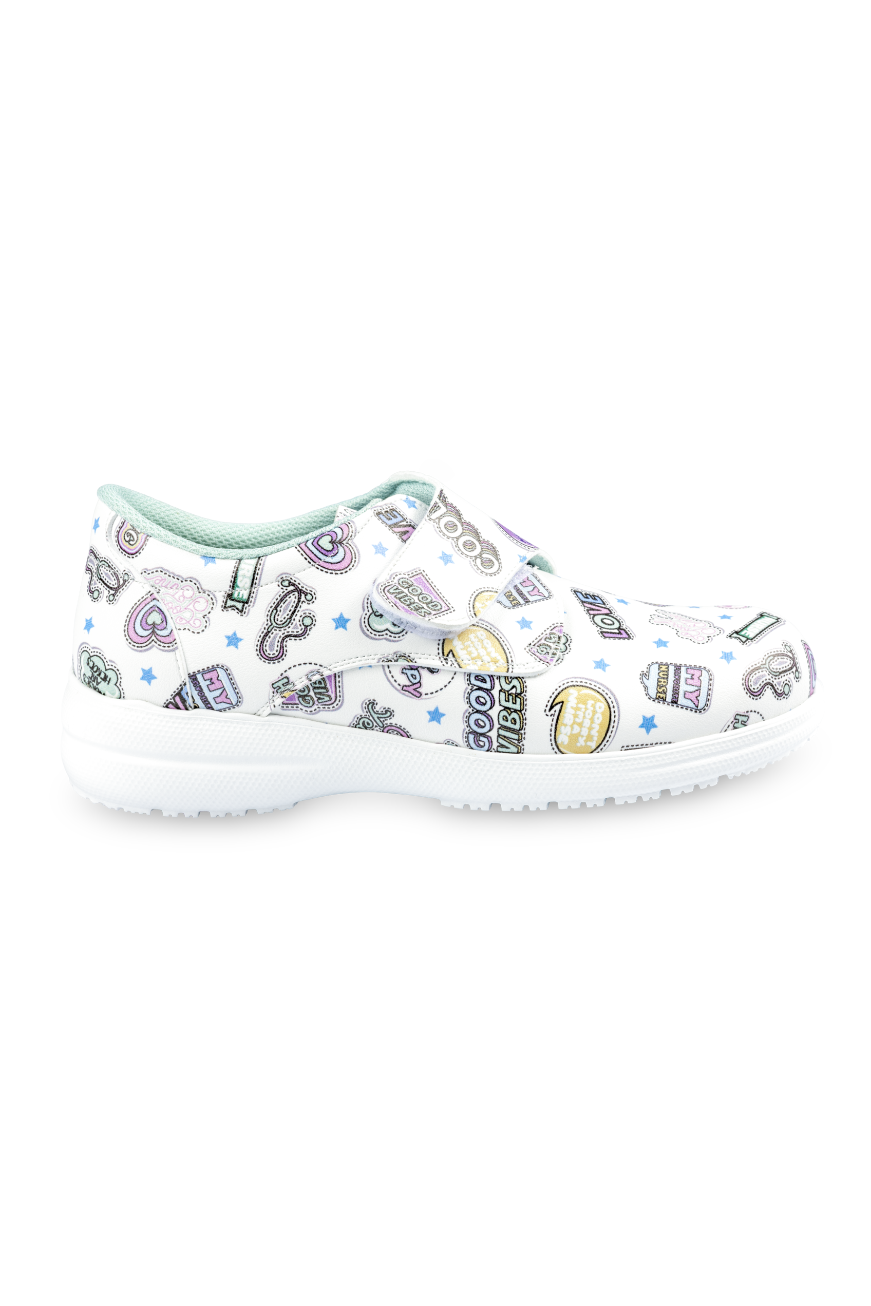 Vegan Leather Velcro Shoe – Stickers Collection-zoom-2
