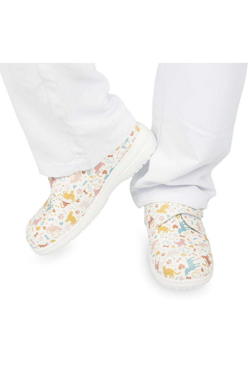 Vegan Leather Velcro Shoe - Vets Collection-zoom-