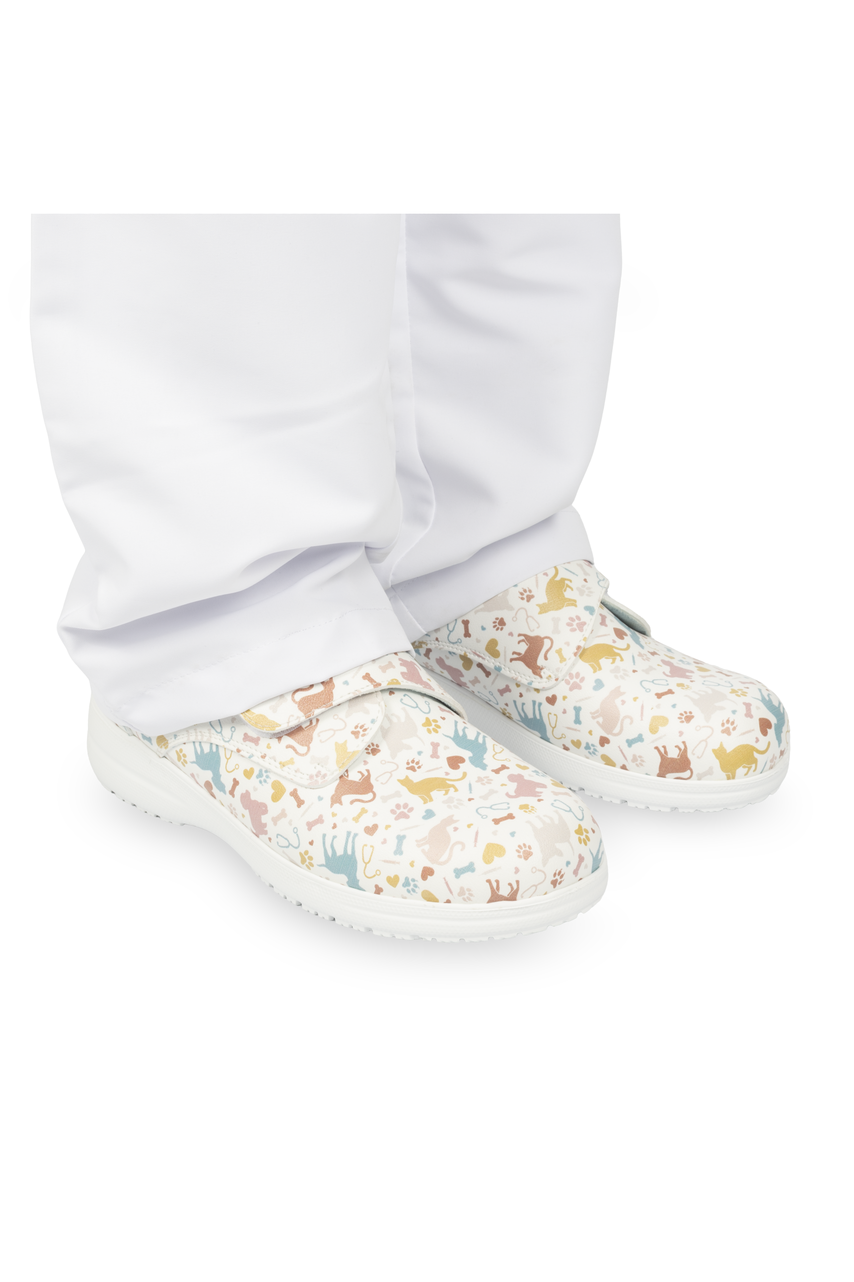 Vegan Leather Velcro Shoe - Vets Collection-4