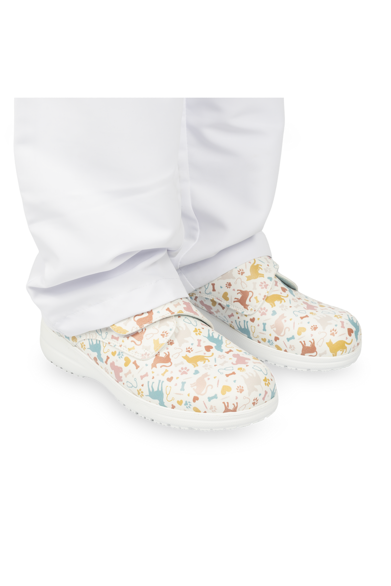 Vegan Leather Velcro Shoe - Vets Collection-zoom-