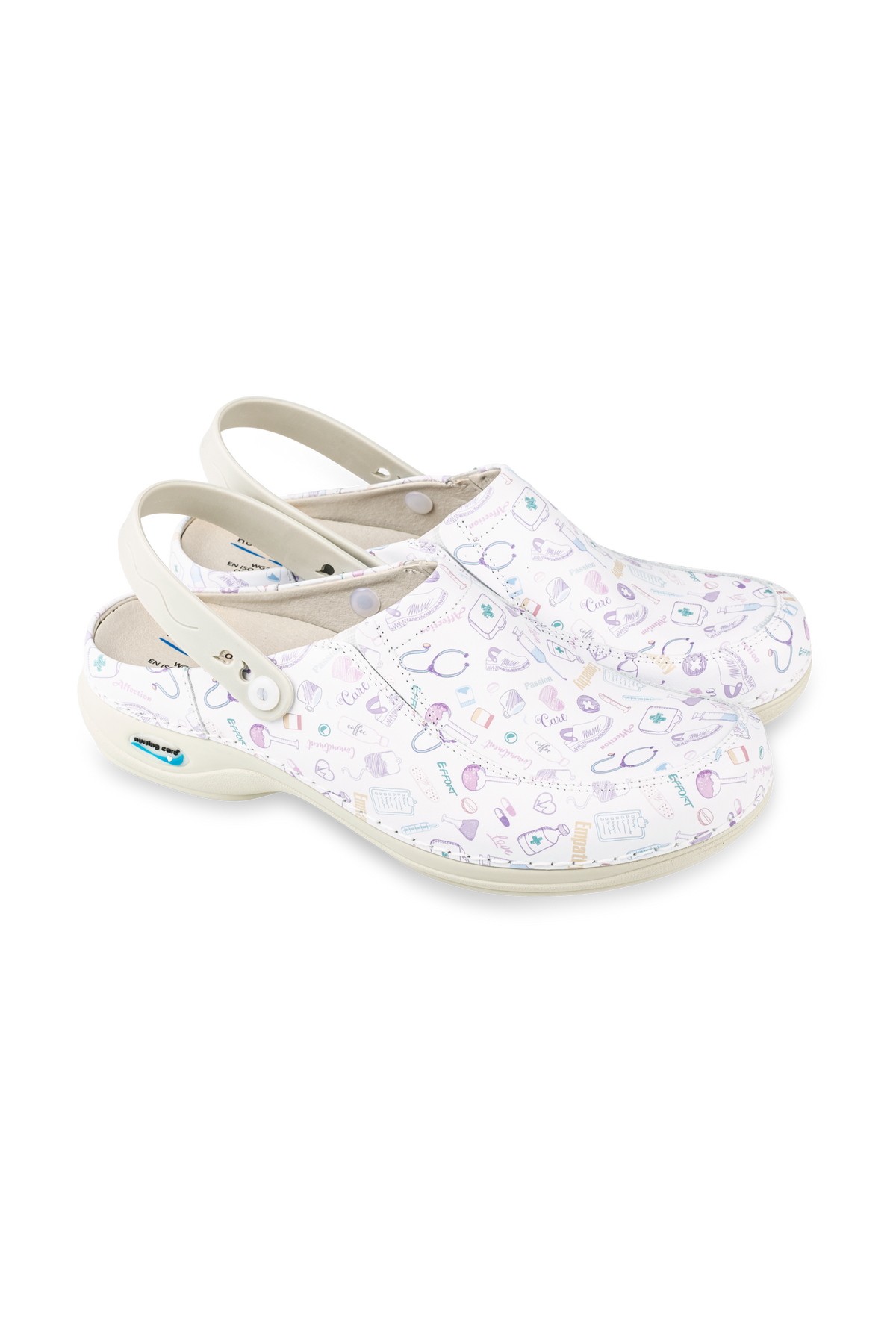 Tamanco sanitário estampado Pele - Care Collection