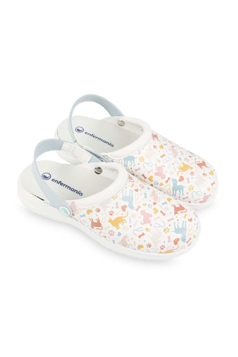 Vegan Leather Sanitary Clog – Vets Collection-zoom-