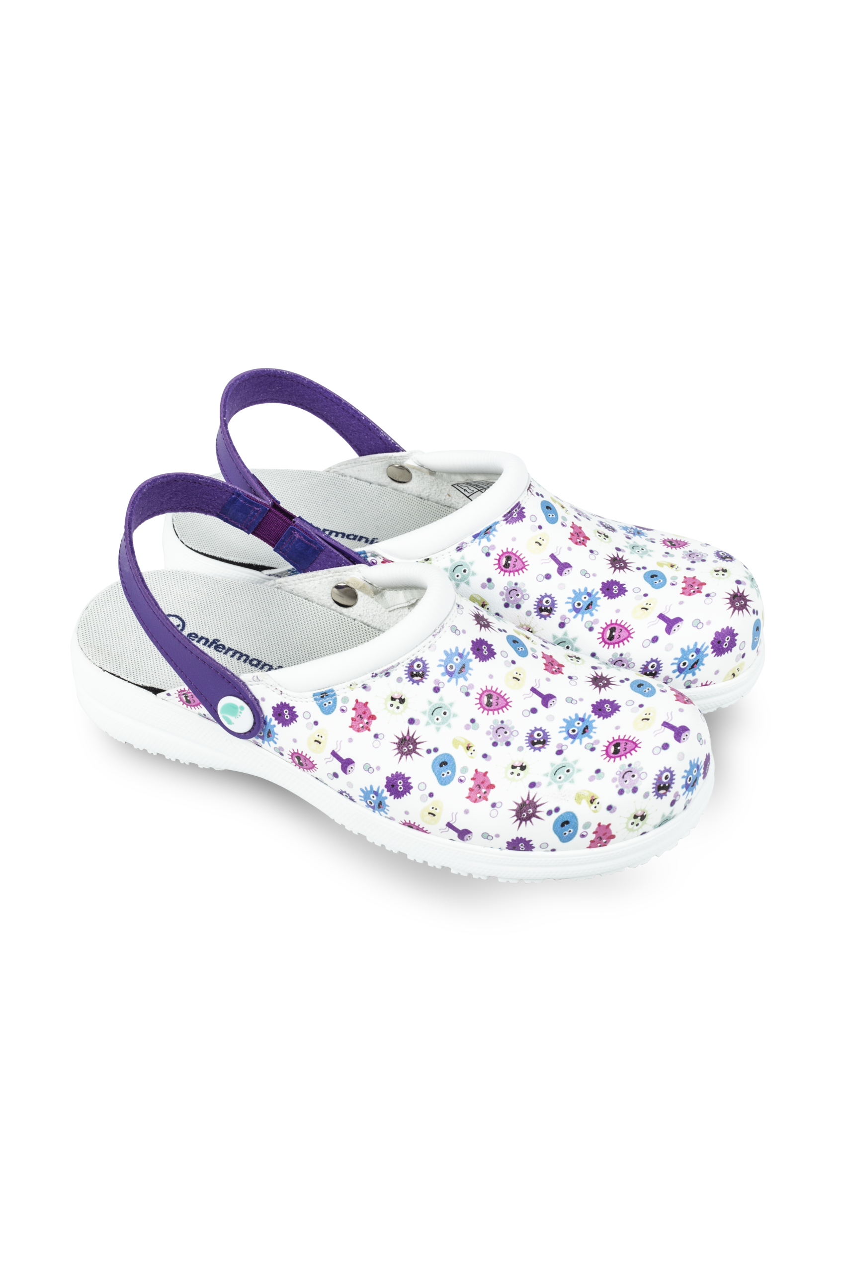 Printed sanitary clog - Virus Collection