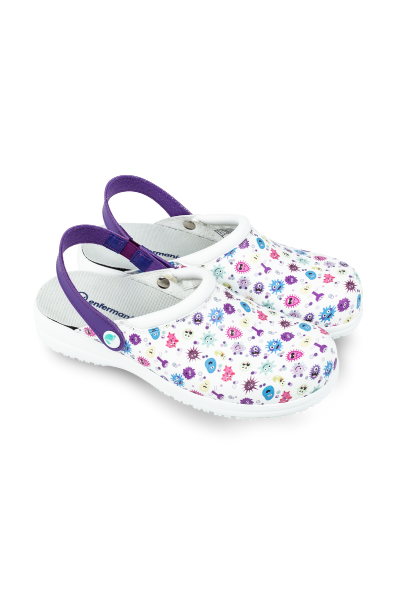 Printed sanitary clog - Virus Collection-zoom-