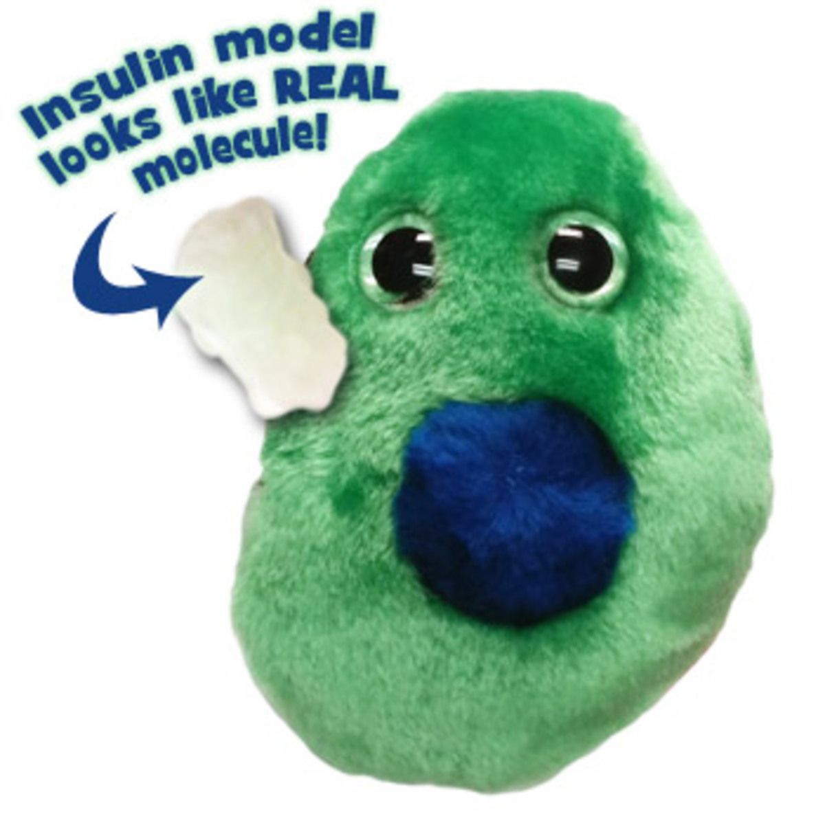 Giantmicrobes (plush toy) - Beta (β) cell with insulin-6