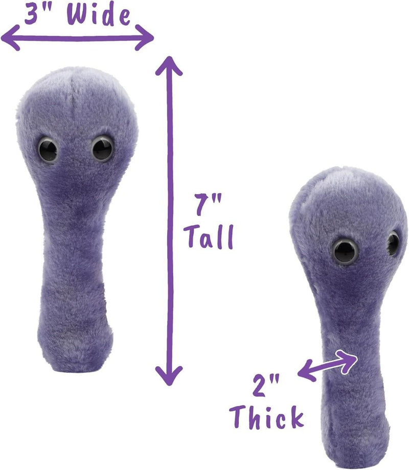 GiantMicrobes (plush) - Clostridum Difficile (Clostridium)-zoom-