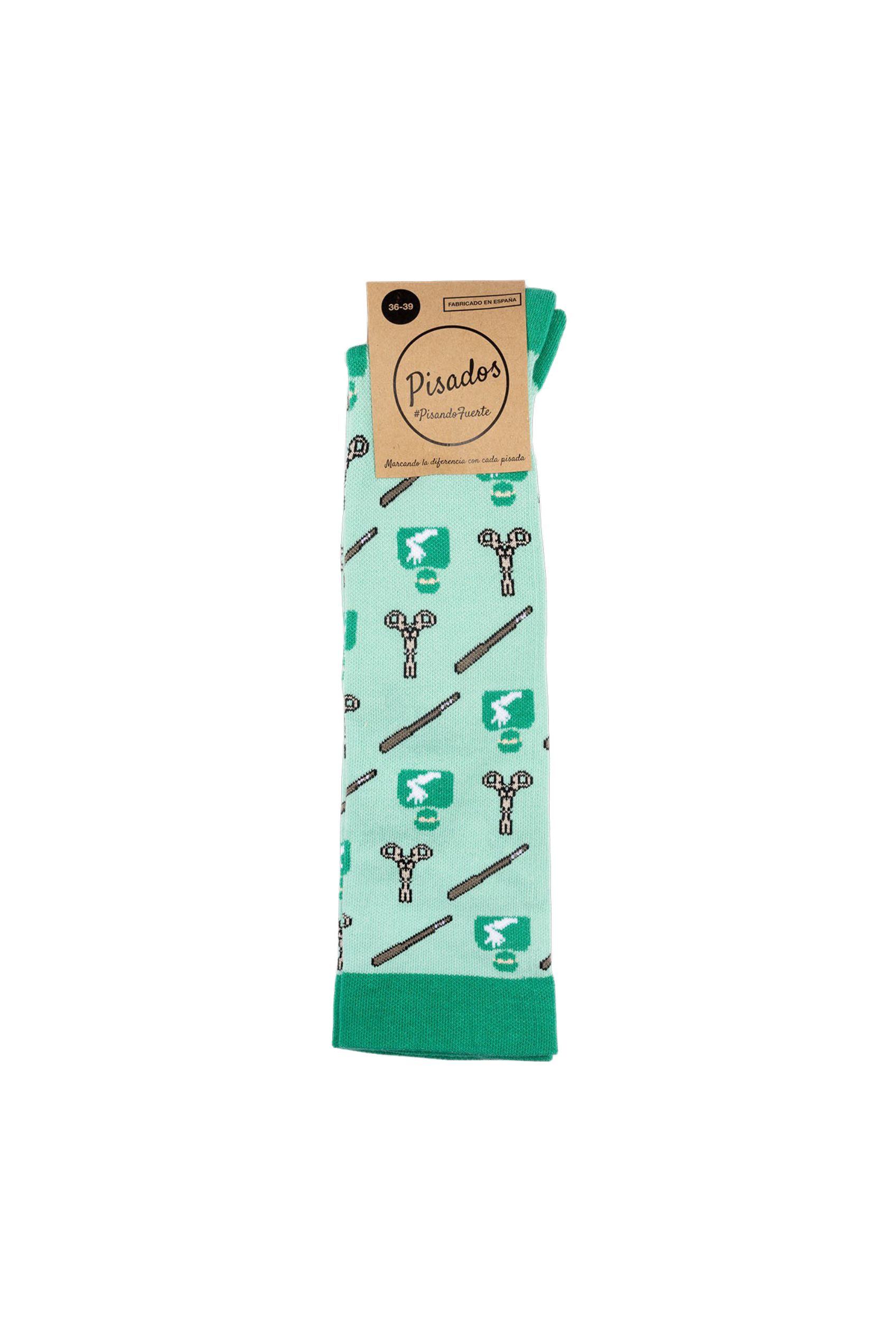 calcetines compresivos estampados