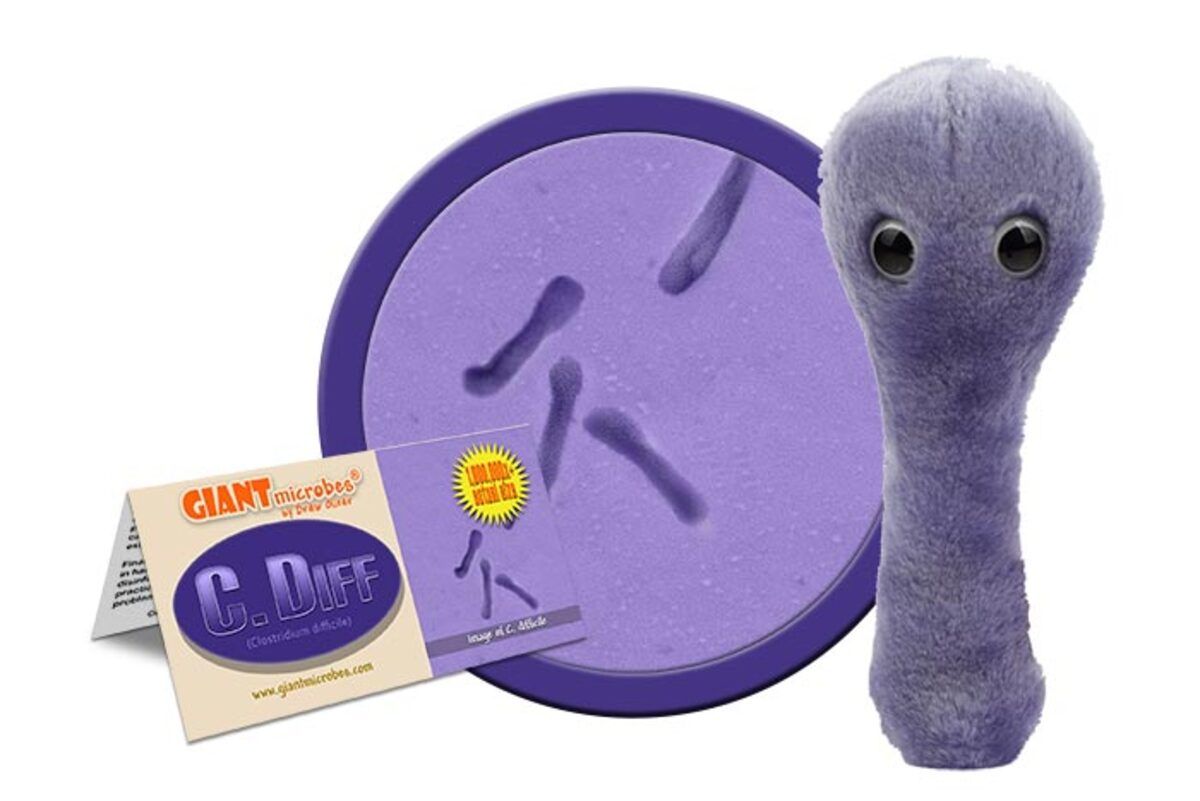 GiantMicrobes (plush) - Clostridum Difficile (Clostridium)-7