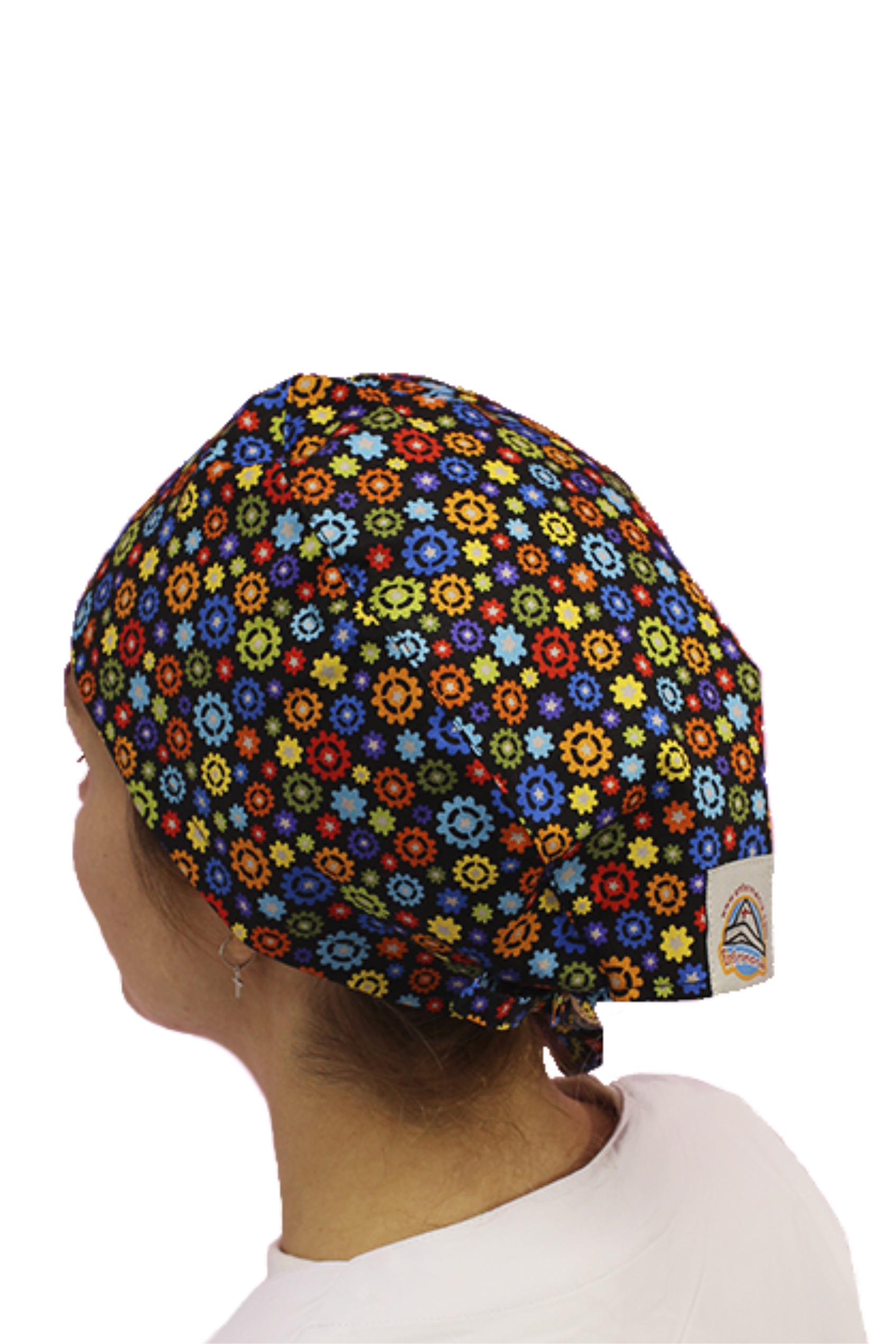 Surgical cap for short hair - Printed -zoom-62