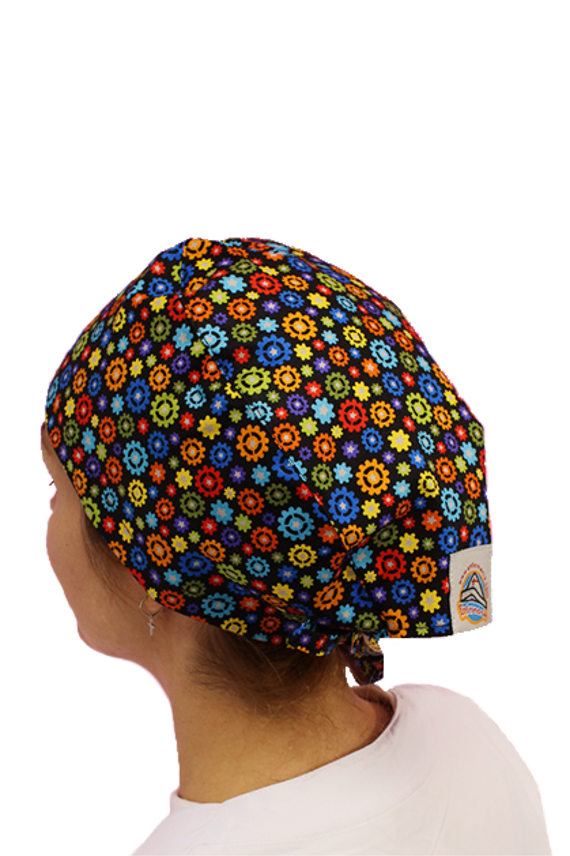 Surgical cap for short hair - Printed -zoom-