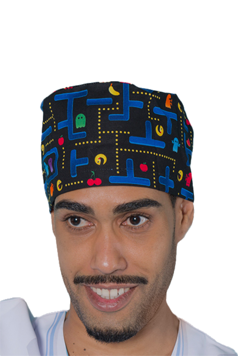 Surgical cap for short hair - Printed -zoom-