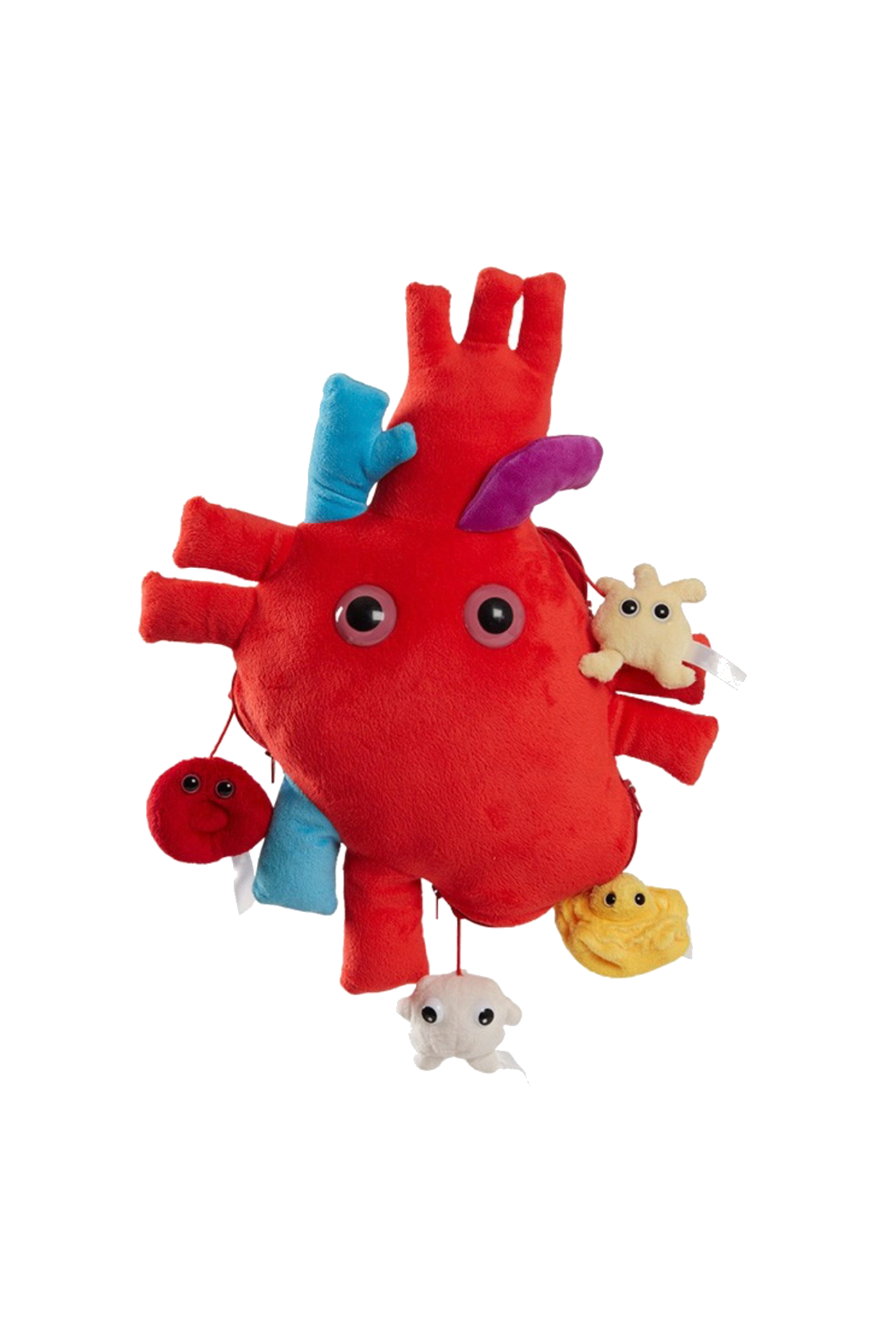 Peluche de corazón GIANTmicrobes