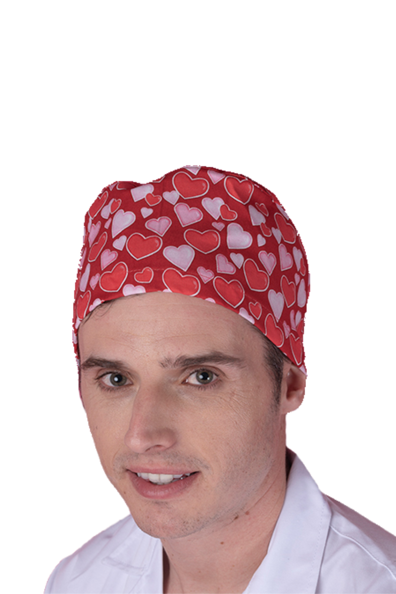 Surgical cap for short hair - Printed -zoom-